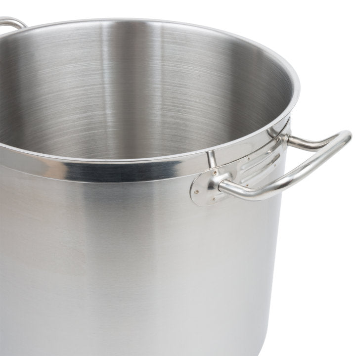 Vollrath 3504 Optio Stainless Steel Stock Pot with Cover-18 Qt.