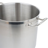 Vollrath 3504 Optio Stainless Steel Stock Pot with Cover-18 Qt.