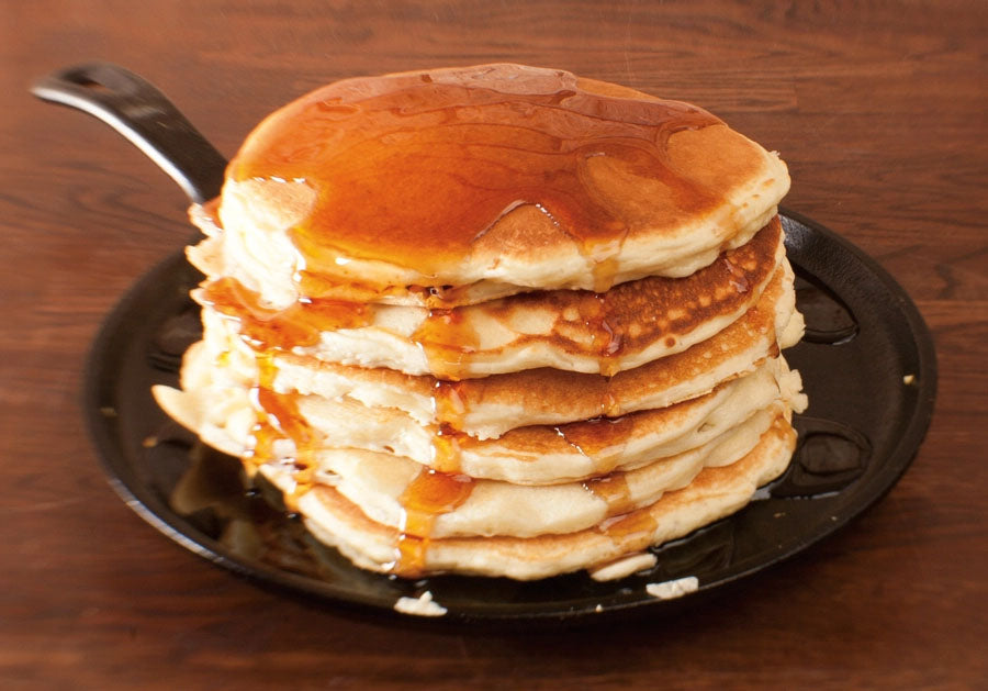 Lodge L9OG3 Round Seasoned Cast Iron Griddle Pan with Handle 10-1/2"