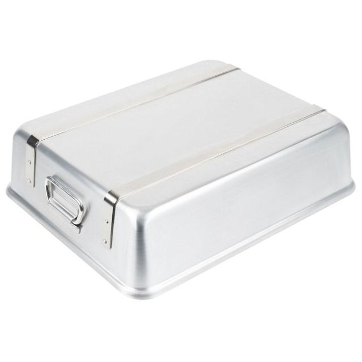 Vollrath 4482 Wear-Ever Aluminum Roaster Pan(11.5 Qt) - 20 1/8" x 16 1/8" x 4 1/2"