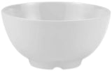 GET M-768-W Diamond White Melamine Small Round Rice / Vegetable Bowl 9 oz. - White - 12/Case