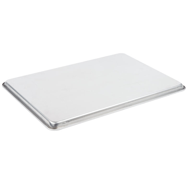 Vollrath 5315 Wear-Ever Full Size NSF 12 Gauge 18" x 26" Sanitary Open Bead Rim Aluminum Bun / Sheet Pan