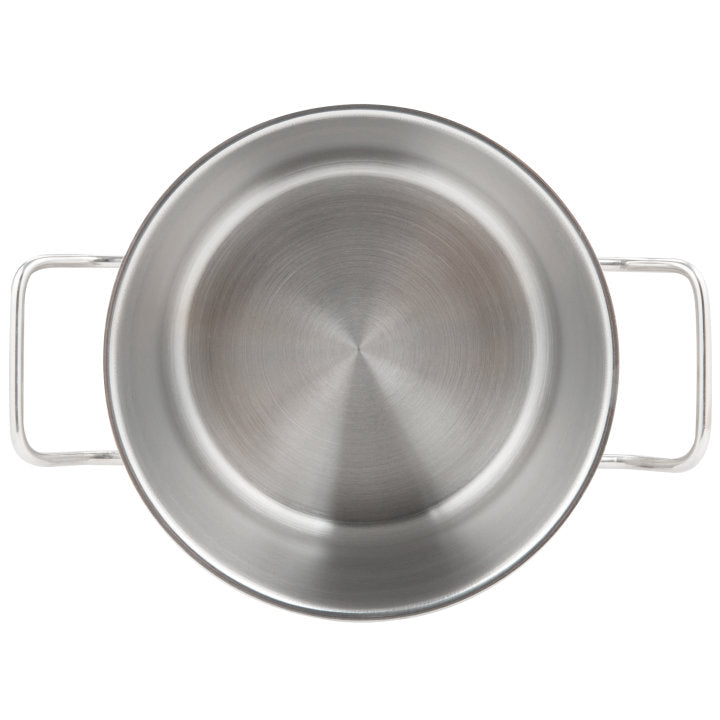 Vollrath 3501 Optio Stainless Steel Stock Pot with Cover-8 Qt.