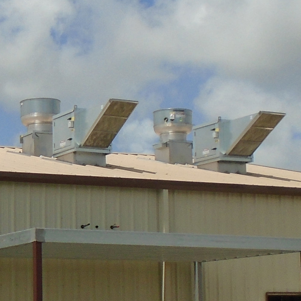 EconAir A1-G10D-SC 500-2800 Direct Drive Makeup Air Fan with 10" Blower - 115v/1-ph, 1 hp