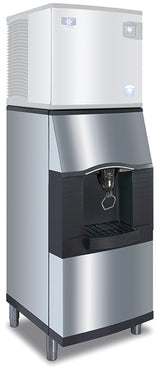 Manitowoc SPA162 22 inch floor model touchless lever commercial ice dispenser with 120 lb capacity