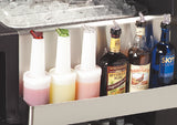 Carlisle 755003 Maximizer Portable Bar with 15 gal. Ice Bin 56" x 26-1/2" x 48" - Black