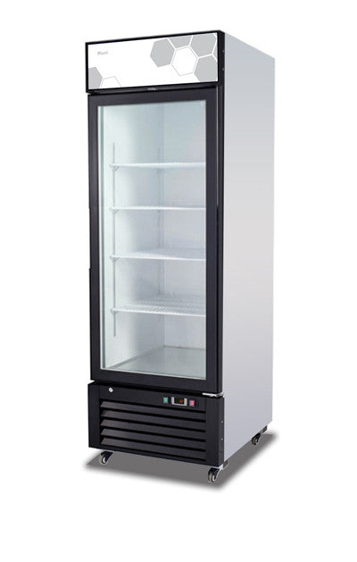 Migali C‑23FM‑HC glass swing door merchandiser freezer with LED lighting commercial display