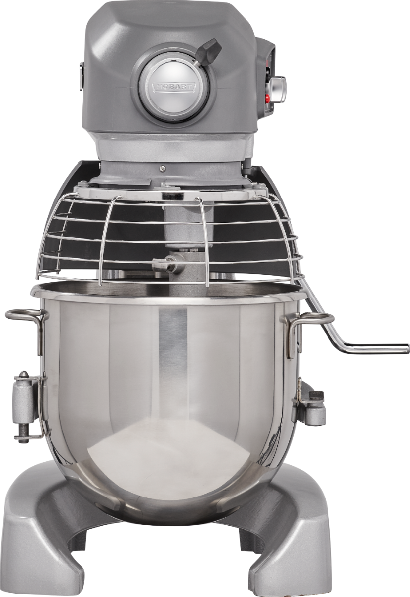 Hobart HL200-40STD Legacy Planetary Bench Mixer with Accessories Incl. Dough Arm & Ingredient Chute 20 Qt. - 3 Fixed Speeds - 200-240v/50/60/1, 1/2 HP