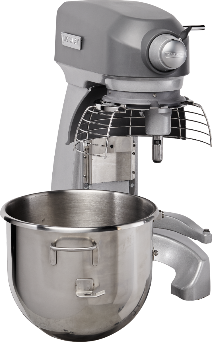 Hobart HL200-40STD Legacy Planetary Bench Mixer with Accessories Incl. Dough Arm & Ingredient Chute 20 Qt. - 3 Fixed Speeds - 200-240v/50/60/1, 1/2 HP
