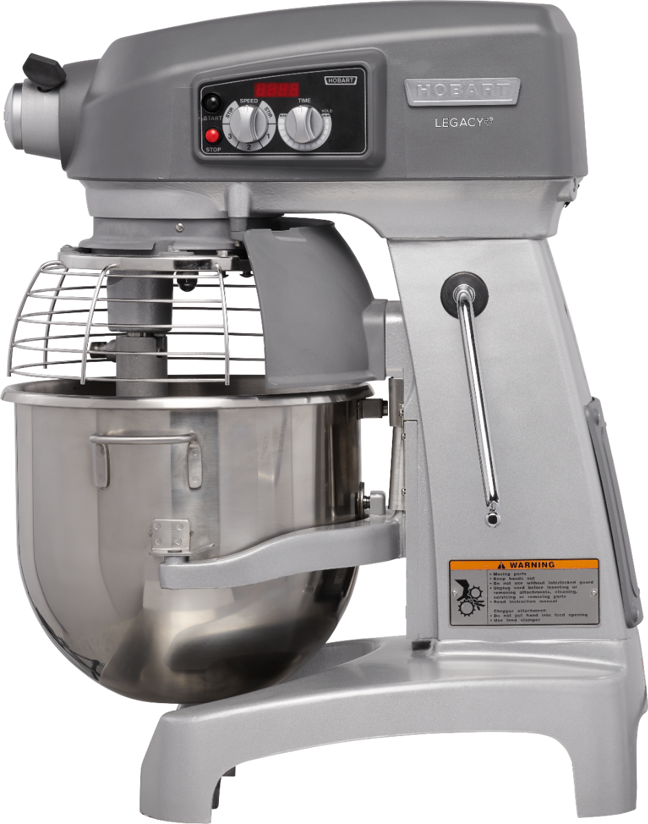 Hobart HL200-2STD Legacy Planetary Bench Mixer with Accessories 20 Qt. - 3 Fixed Speeds - 200-240v/50/60/1, 1/2 HP
