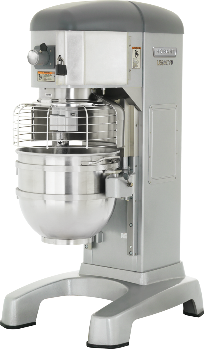 Hobart HL600-2STD Legacy Planetary Floor Mixer with Accessories 60 Qt. - 4 Fixed Speeds - 380-460v/50/60/3, 2-7/10 HP