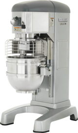 Hobart HL662-1 Legacy Planetary Floor Pizza Mixer without Attachments 60 Qt. - 2 Fixed Speeds - 200-240v/50/60/1-3, 2-7/10 HP