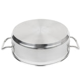 Vollrath 3810 Optio Stainless Steel Induction Brazier / Braising Pot 10 qt.
