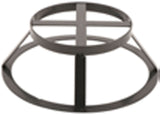 GET MTS-R3-MG Madison Avenue Round Metal Display Stand / Pedestal 3"H - Gray - For SB-1300 & SB-1212 Display Boards