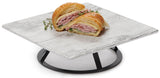GET MTS-R3-MG Madison Avenue Round Metal Display Stand / Pedestal 3"H - Gray - For SB-1300 & SB-1212 Display Boards