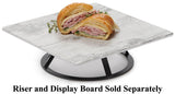 GET MTS-R3-MG Madison Avenue Round Metal Display Stand / Pedestal 3"H - Gray - For SB-1300 & SB-1212 Display Boards