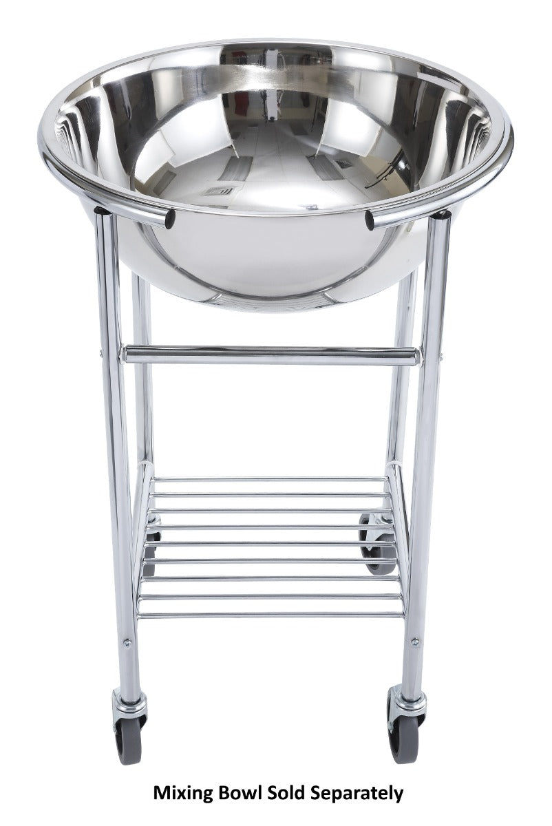 Winco MXBS-30 Mobile Mixing Bowl Stand for MXB-3000Q 30-Qt Mixing Bowl