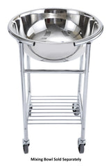 Winco MXBS-30 Mobile Mixing Bowl Stand for MXB-3000Q 30-Qt Mixing Bowl