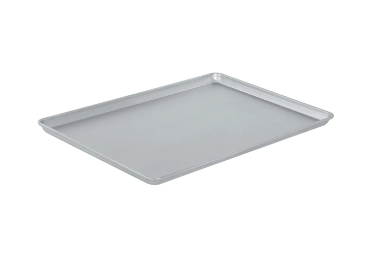 Vollrath N5300 1/1 Full Size Bun / Sheet Pan - 26" x 18" x 1", 14 gauge Aluminum, Natural Finish - 6/Case