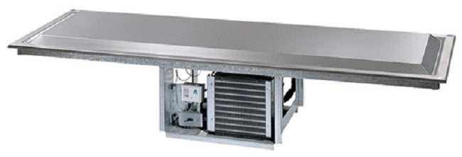 Clearance Delfield N8245P Stainless Steel Elevated Drop-In Frost Top with Built-In Compressor 45" - 115v