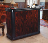 Carlisle 755003 Maximizer Portable Bar with 15 gal. Ice Bin 56" x 26-1/2" x 48" - Black