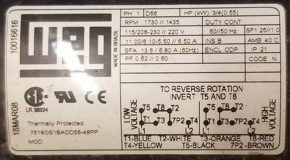 Used Restaurant Equipment - FloAire NSA10 Modular Rooftop Make-Up Air Fan - 115v/60/1, 3/4 HP, 12 FLA