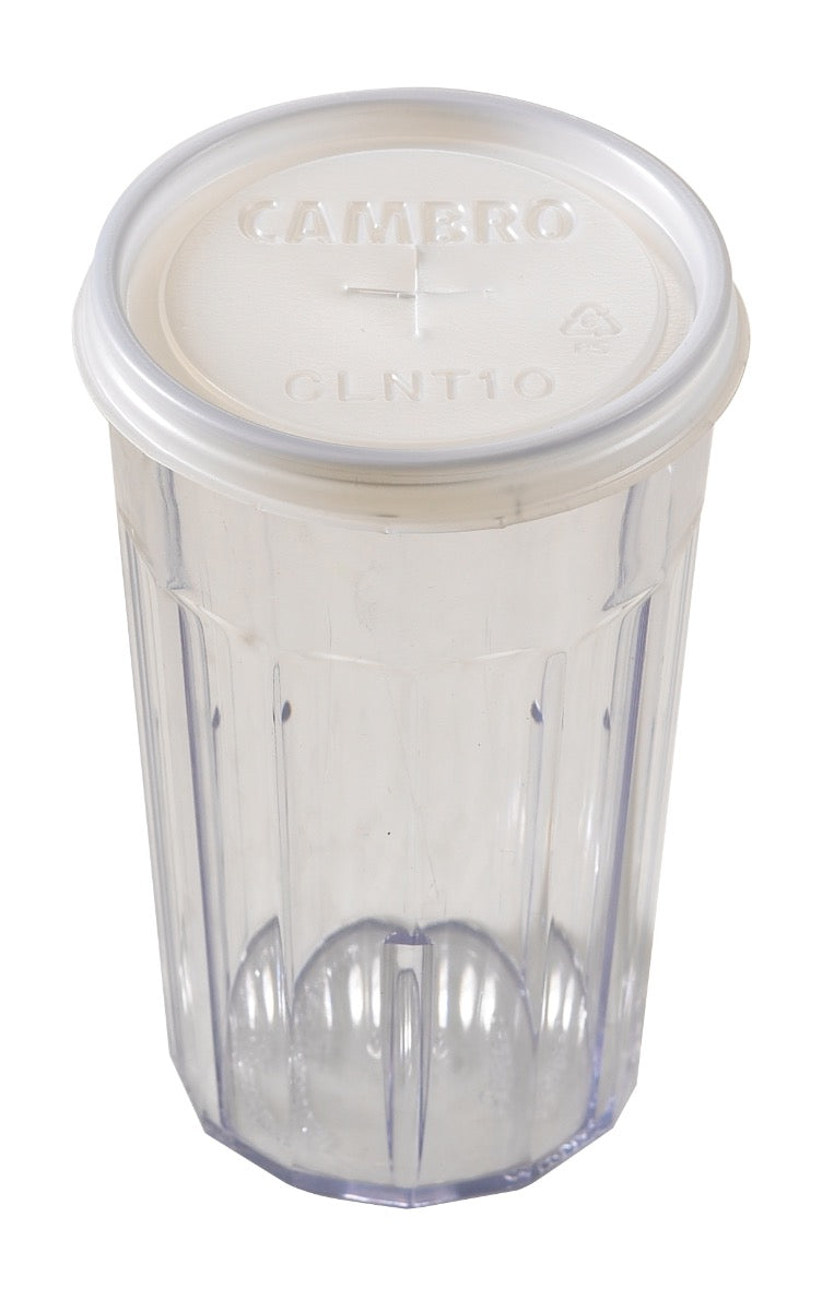 Cambro NT10152 Newport Fluted Tumbler 10 oz. - Clear - 36/Case