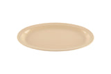 GET OP-612-T SuperMel Melamine Oval Platter 11-5/8" - Tan - 24/Case