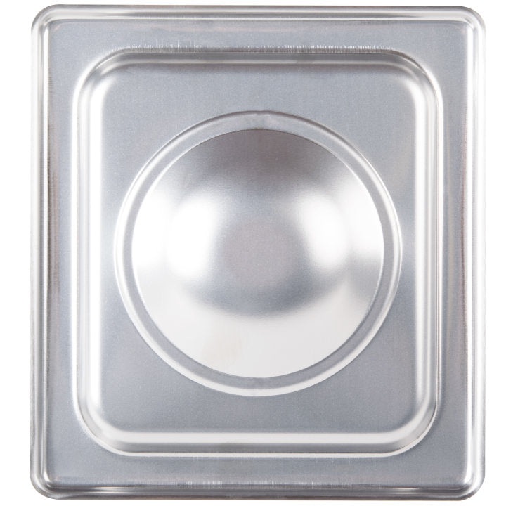 Vollrath 75160 Sixth-size Super Pan V soCover stainless steel Cover - Full Size - 6/Case