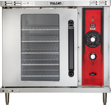 Vulcan GCO2D Single-Deck Half Size Natural Gas Convection Oven with Solid State Controls 40" - 25,000 BTU