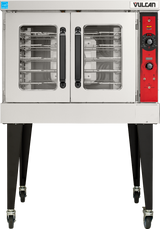 Vulcan VC5ED-12D1 Single-Deck Full Size Electric Convection Oven with Solid State Controls and 5-hr Timer - 240v