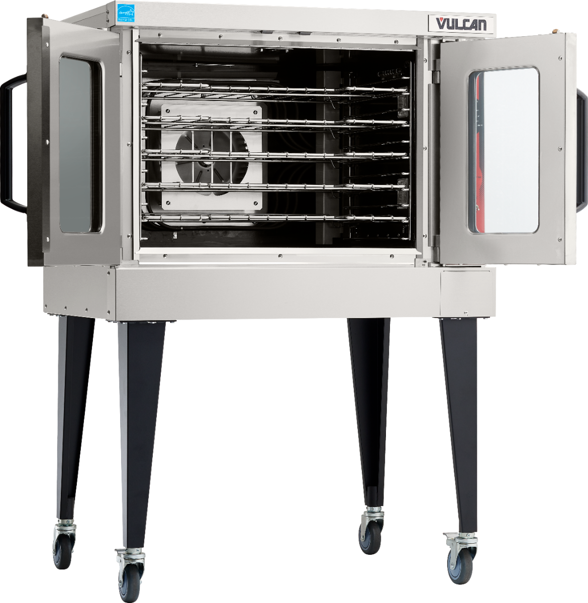 Vulcan VC5ED-12D1 Single-Deck Full Size Electric Convection Oven with Solid State Controls and 5-hr Timer - 240v