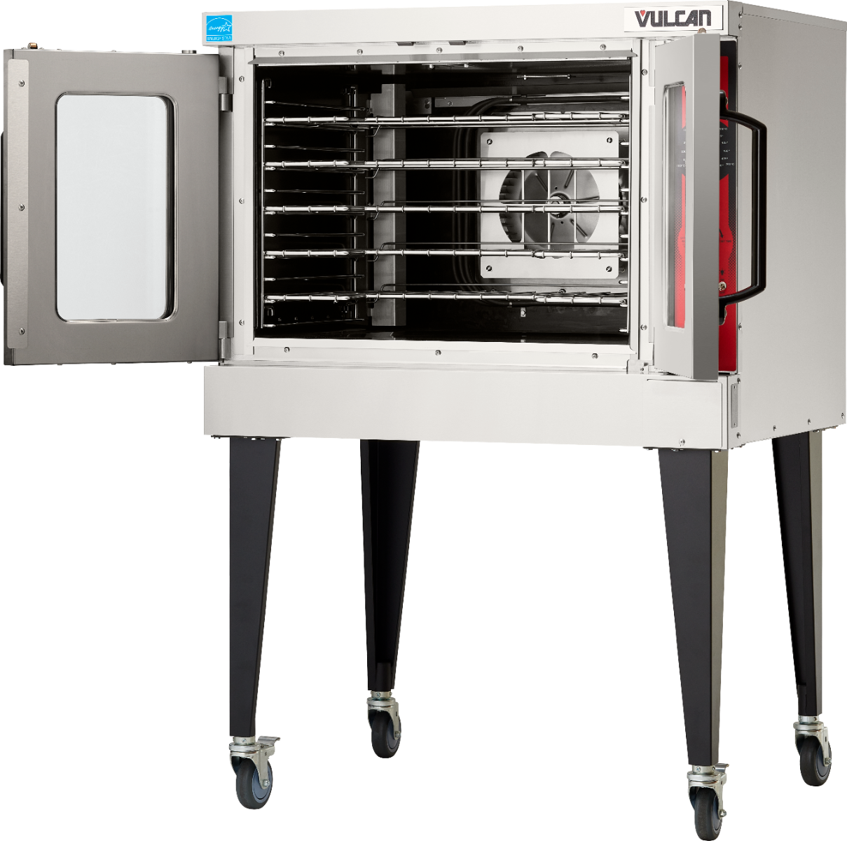 Vulcan VC5ED-12D1 Single-Deck Full Size Electric Convection Oven with Solid State Controls and 5-hr Timer - 240v
