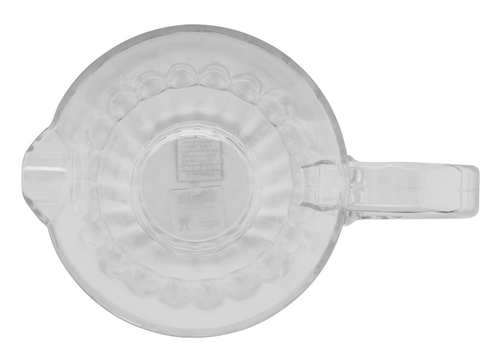 GET P-4090-PC-CL Tahiti Plastic Pitcher 90 oz. - Clear