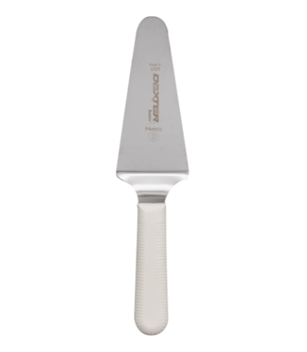 Dexter Russell P94852 4 1/2" x 2 1/4" Pie Knife w/ Polypropylene Handle, Stainless Steel - 12ea/Case