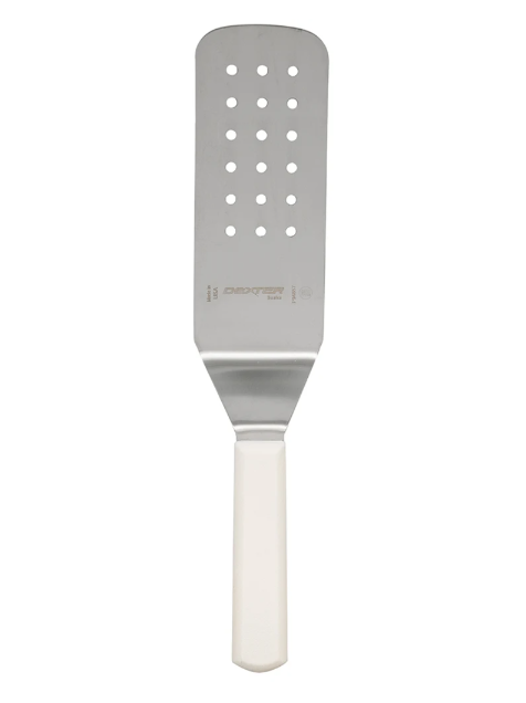 Dexter Russell P94857 8"x3" Cake Turner w/ Polypropylene Handle, Stainless Steel - 6ea/Case