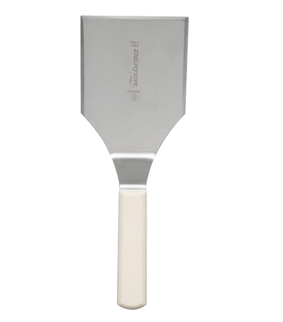 Dexter Russell P94858 5"x4" Hamburger Turner w/ Polypropylene Handle, Stainless Steel - 6ea/Case