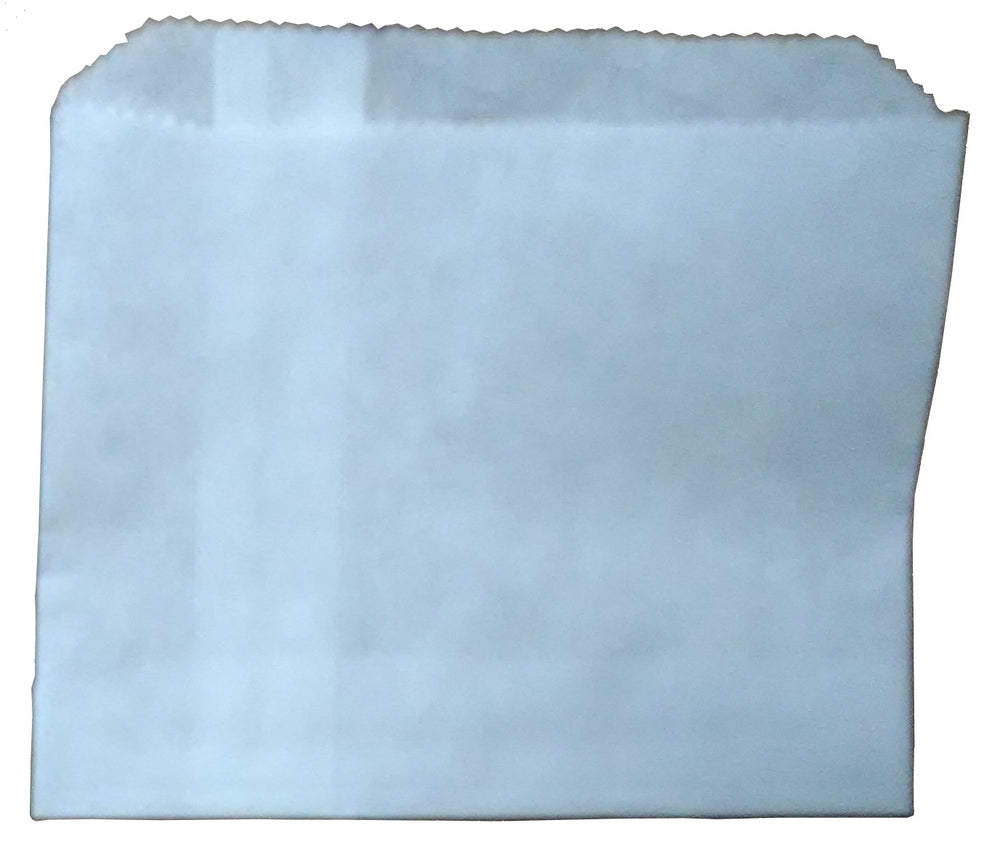 Phillips PD1034-1K Plain Dry Wax Paper French Fry Bags 4-1/2" x 3-1/2" - 2000/Case