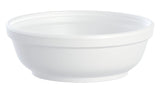 Dart 6B20 Squat Foam Bowl 6 oz (Case of 1000) Restaurant Disposable Container