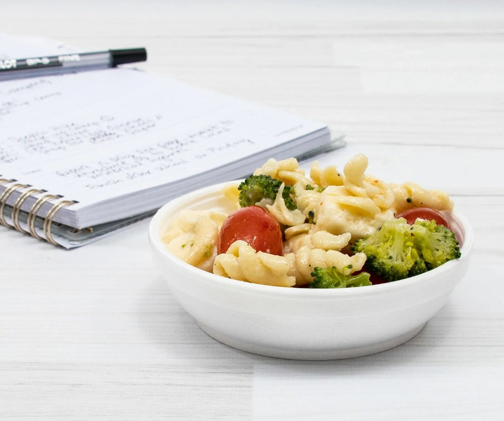 Dart 6B20 Squat Foam Bowl 6 oz (Case of 1000) Restaurant Disposable Container