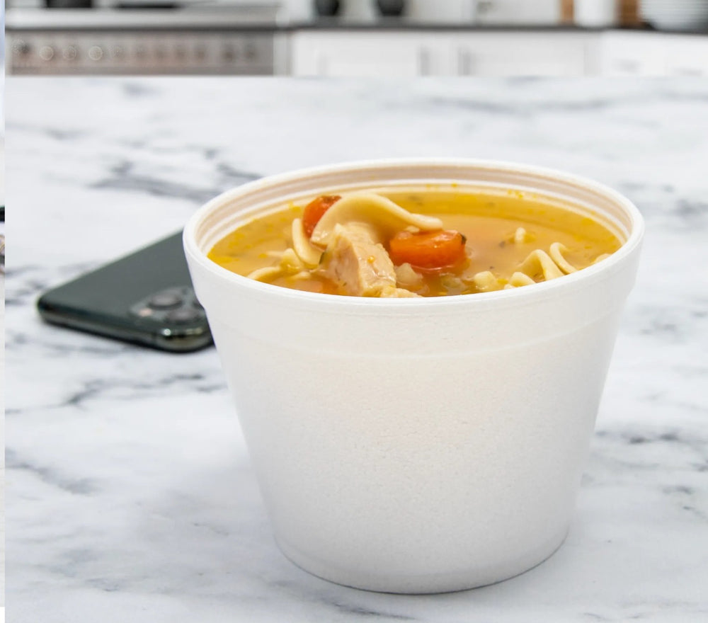 Dart 12SJ20 Insulated Foam Container Cup 12 oz (Case of 500) Restaurant Disposable Containers