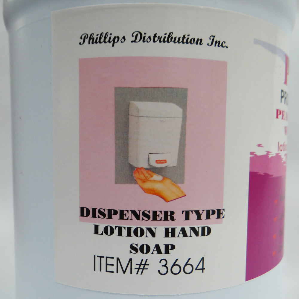 Phillips PD3664 Lotion Hand Soap 1 gal. - Pearl White