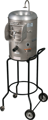 Hobart 6115-1 Portable Vegetable / Potato Peeler 15-20 lb./1-3 min. - 115v/60/1, 1/3 HP