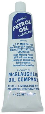 Jayhawk Q-666 Petrol-Gel Sanitary Lubricant 4 oz. - Food Grade