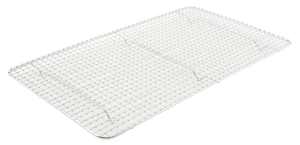 Winco PGW-1018 Chrome-Plated Wire Steam Table Pan Grate / Cooling Rack 18 x 10" - For (1/1) Full Size - 12/Case