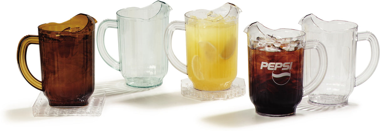 Carlisle 554013 VersaPour Pitcher 60 oz - Amber