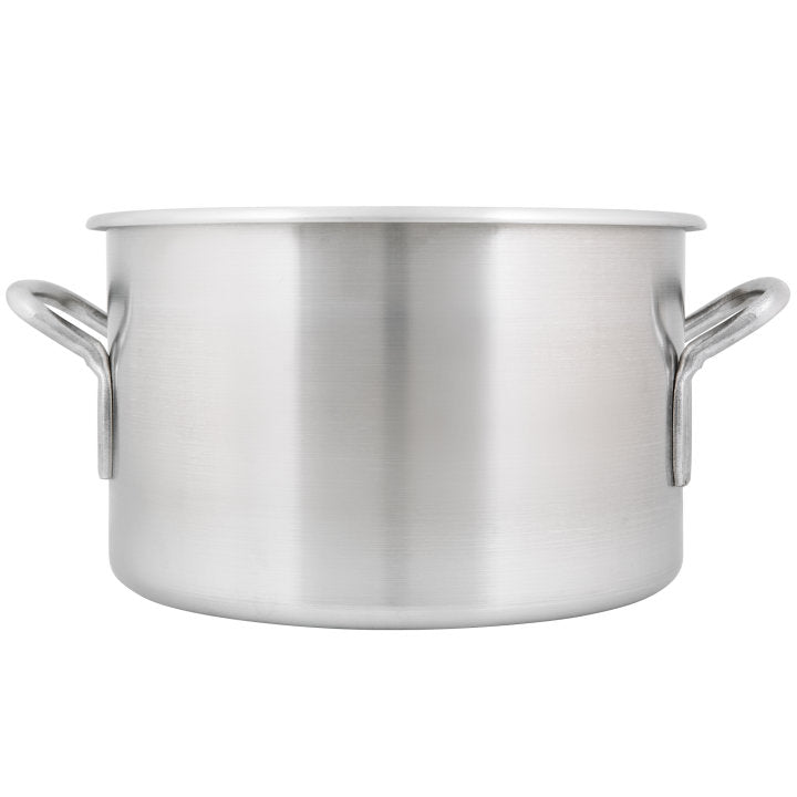 Vollrath 4332 Wear-Ever Rolled Edge Aluminum Sauce Pot-14 Qt.