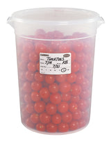 Cambro 23SLB250 StoreSafe Dissolvable Food Rotation Label 2" x 3" - White - 250/Roll - 24 Rolls/Case