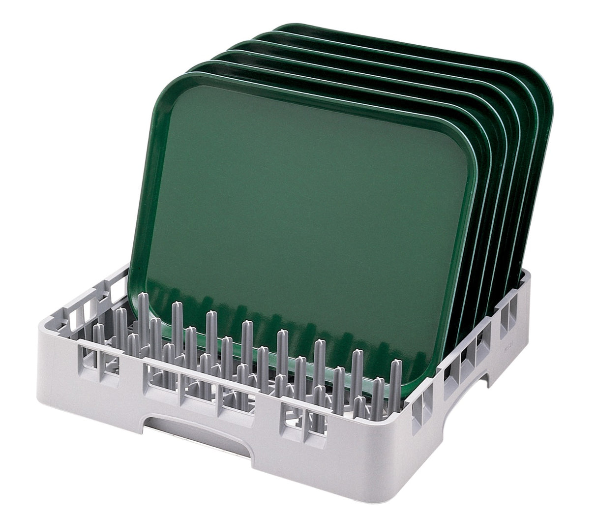 Cambro PR314151 Camrack Full Size 9 x 9 Peg Rack 19-3/4" sq. - Soft Grey