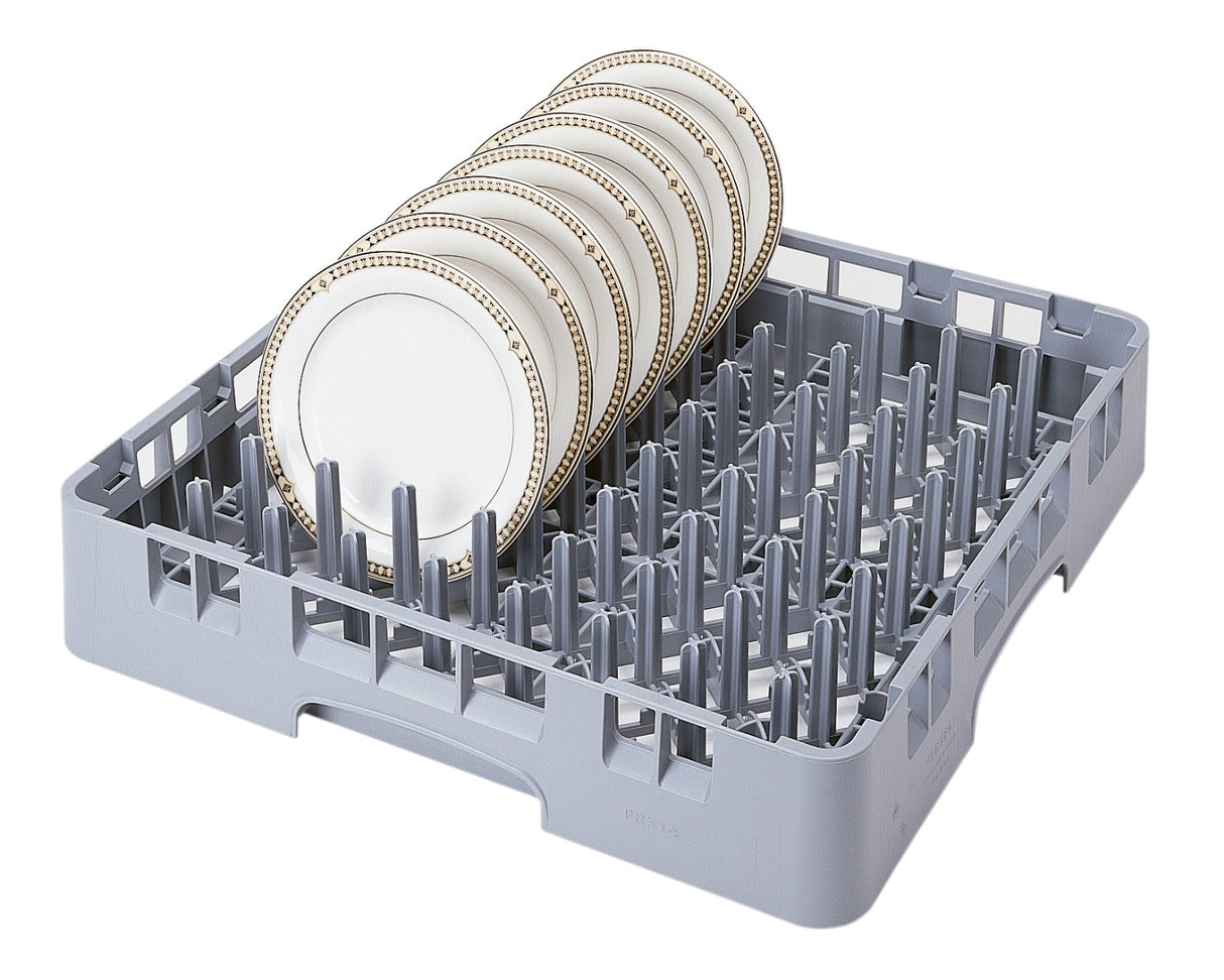 Cambro PR314151 Camrack Full Size 9 x 9 Peg Rack 19-3/4" sq. - Soft Grey